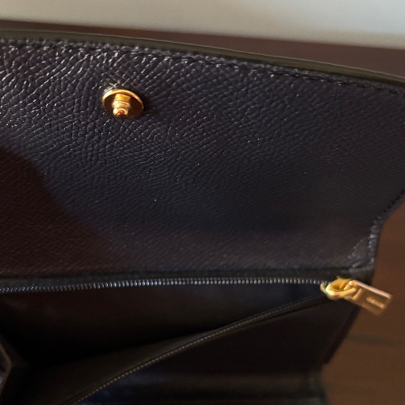 Coach Midnight Blue Leather Wallet - Picture 10 of 10